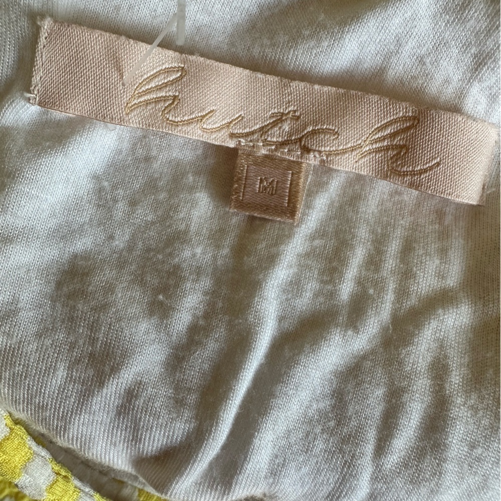 Hutch Sunny Yellow and white striped dress, size medium - Picture 7 of 7